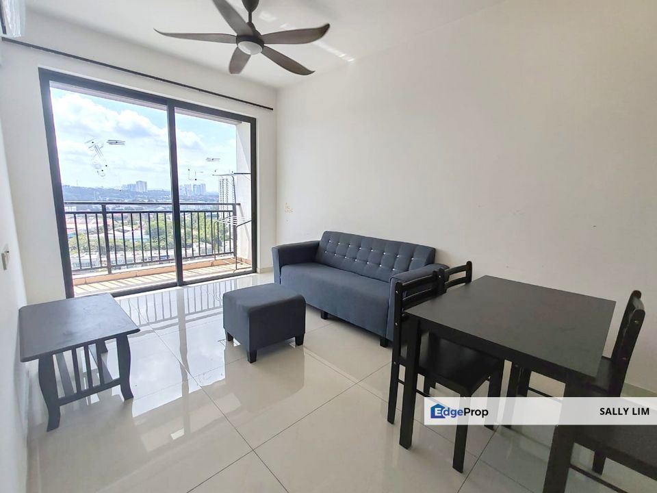 Central Park @ Tampoi 1+1 Rooms & Fully Furnished For Rent, Johor, Johor Bahru