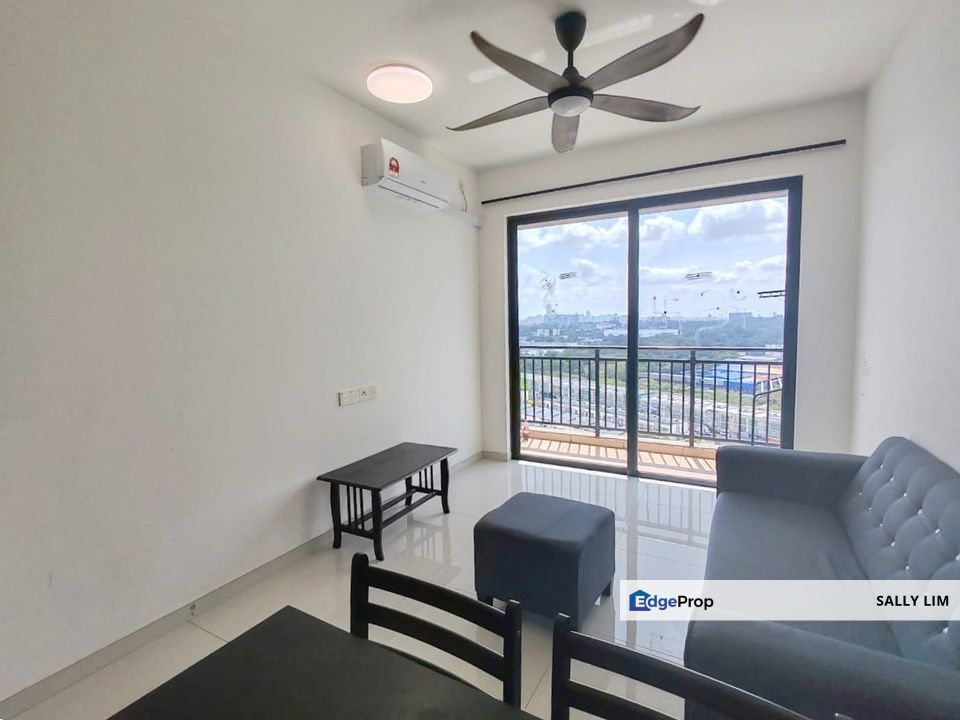 Central Park @ Tampoi 1+1 Rooms & Fully Furnished For Rent, Johor, Johor Bahru