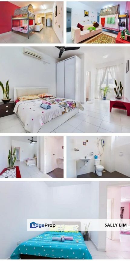 Tebrau City Residences @ Desa Tebrau 3 Rooms Unit with Fully Furnished, Johor, Johor Bahru