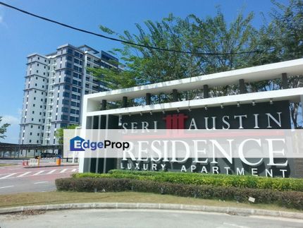 For Rent Luxury Apartment Seri Austin Residence Rm1200, Johor, Johor Bahru