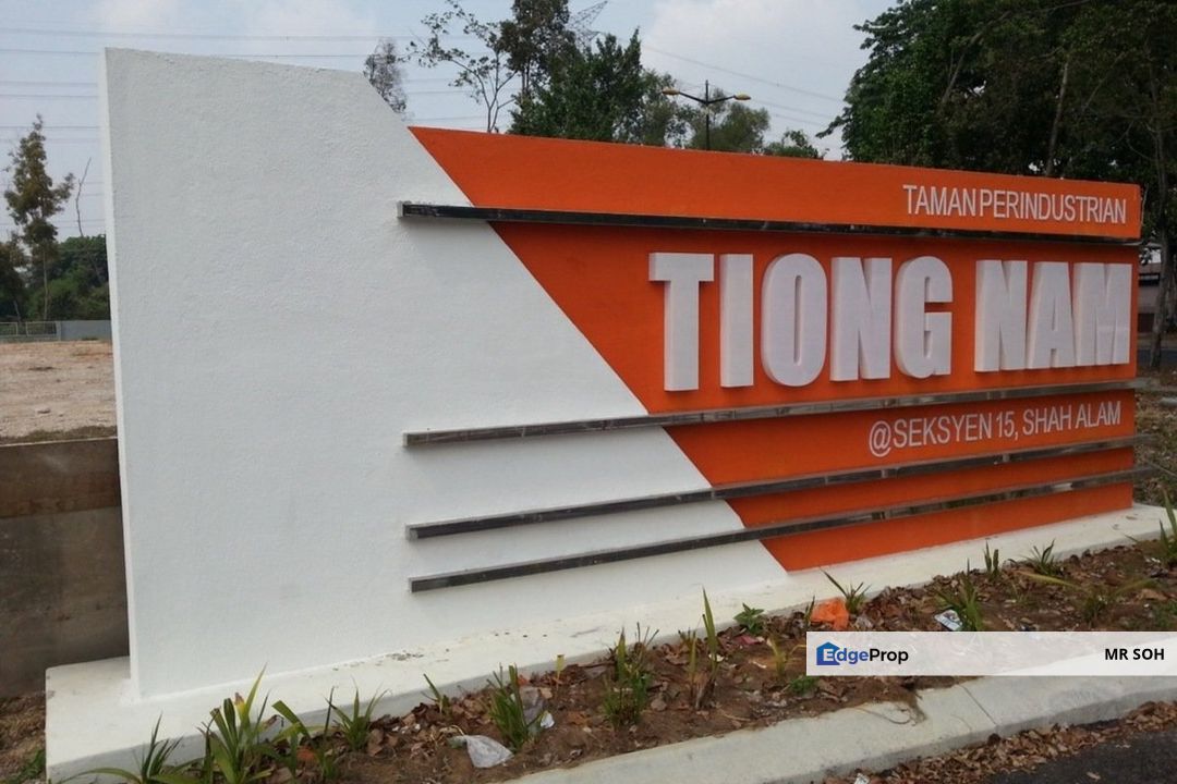 Tiong Nam Industrial Park Section 15 Shah Alam For Sale Rm5 580 000 By Mr Soh Edgeprop My