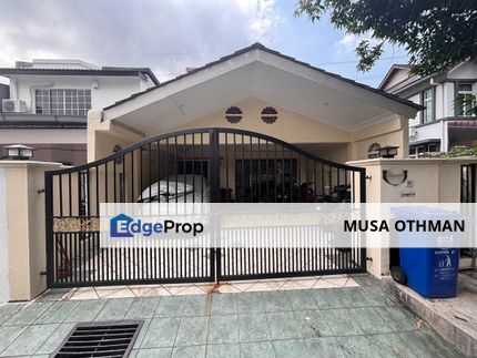 Partially Furnish and extended, 2 storey end lot house, Sek 27, Shah Alam, Selangor, Shah Alam