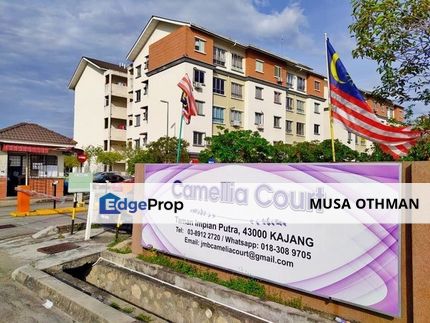 Basic Unit, intermediate apartment, Camellia Court, Taman Impian Putra, Kajang, Selangor, Kajang
