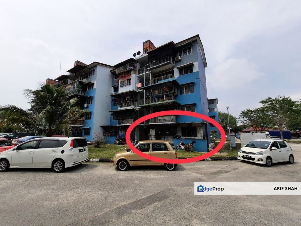 Flat Pkns Seksyen 18 Shah Alam For Sale For Sale Rm230 000 By Arif Shah Edgeprop My