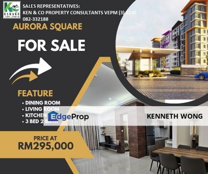 Aurora Square Apartment For Sale, Sarawak, Kuching