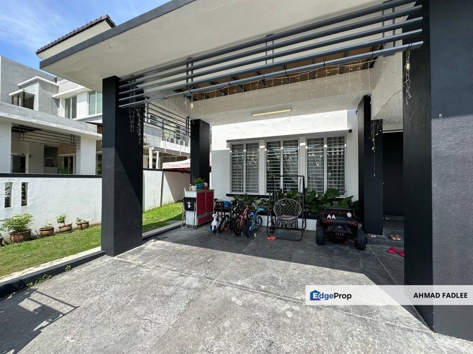 Cheapest Unit Double Storey Semi-D Cluster in Legundi Residensi Bandar Seri Putra For Sale, Selangor, Kajang