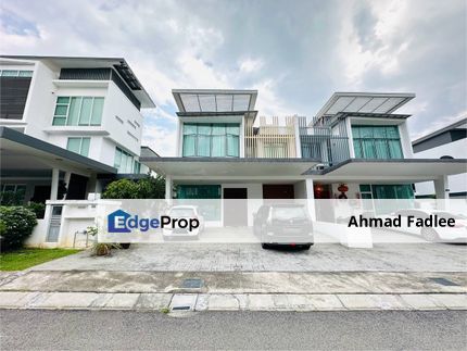 Huge Land Double Storey Semi-D in Evergreen Garden Residence Cyberjaya For Sale, Selangor, Cyberjaya