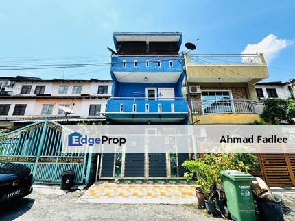 Renovated Two and Half Storey Terrace in Desa Setapak Wangsa Maju KL For Sale, Kuala Lumpur, Wangsa Maju