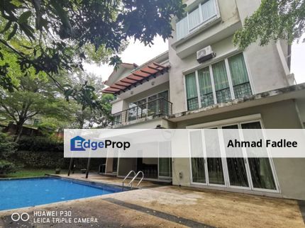 Furnished Triple Storey Classic Bungalow Teratai Villas Kayangan Heights Shah Alam For Sale, Selangor, Shah Alam