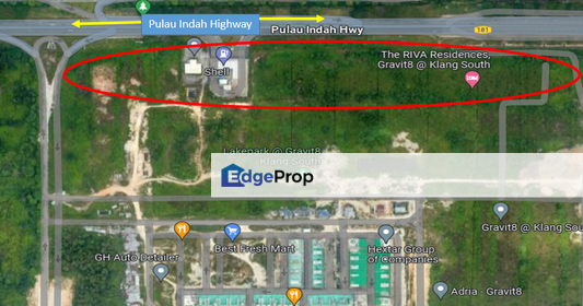 Kota Bayuemas, Klang, Commercial Land for Rent (Facing Pulau Indah Highway), Selangor, Klang