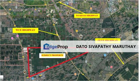 [2 Acres] Sijangkang, Batu 8, Industrial Potential Land For Sale, Selangor, Telok Panglima Garang