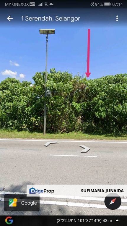 Industrial land di serendah golf course melayu fho, Selangor, Rawang