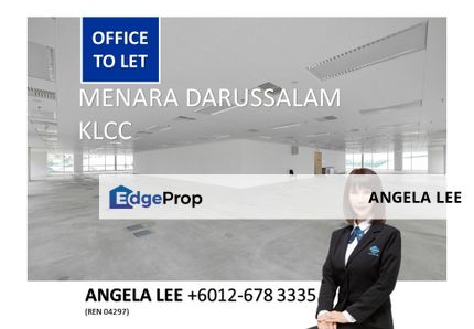 Menara Darussalam, KLCC Premium Grade A office for Rent, Kuala Lumpur, KLCC