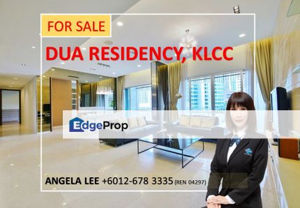 KLCC Dua Residency Condo 2,315sf for Sale with Tenancy, Kuala Lumpur, KLCC