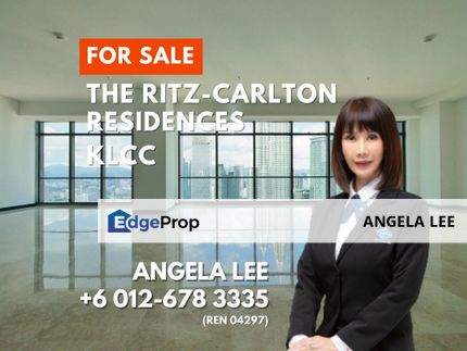 The Ritz-Carlton 4284sf Penthouse Branded Residence KLCC for Sale, Kuala Lumpur, KLCC