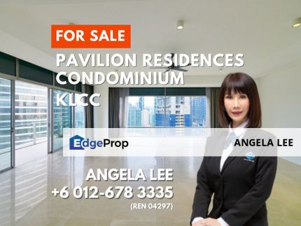 Pavilion Residences Condominium 3,394sf 4 Bedroom for Sale, Kuala Lumpur, Bukit Bintang