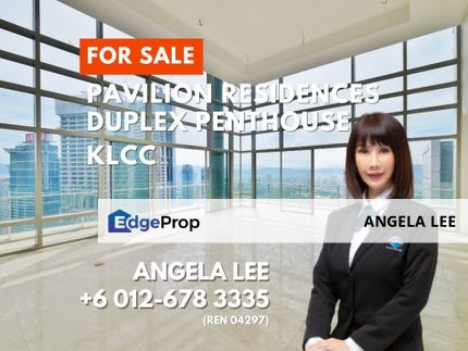 Pavilion Residences Duplex Penthouse with KLCC Views for Sale, Kuala Lumpur, Bukit Bintang