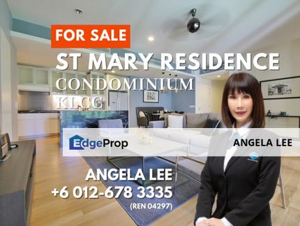 KLCC St Mary Residences 1615sf for Sale, Kuala Lumpur, KL City