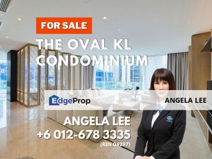 The Oval, KLCC Residential Luxury condo 3897sf ID Unit for Sales, Kuala Lumpur, KLCC