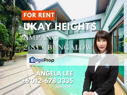 Ampang Ukay Heights Guarded 2-Storey Bungalow with Private Pool, Selangor, Ampang