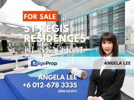 St Regis The Residences @ KL Sentral 820sf 1-Bedroom , Kuala Lumpur, KL City