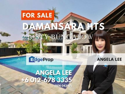 2.5 Storey Bungalow with Private Swimming Pool for Sale, Kuala Lumpur, Damansara Heights