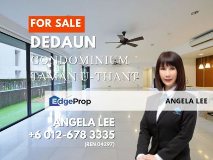 Dedaun Condo @ Ampang U-Thant Ground Floor Unit with Extra Land, Kuala Lumpur, Ampang Hilir