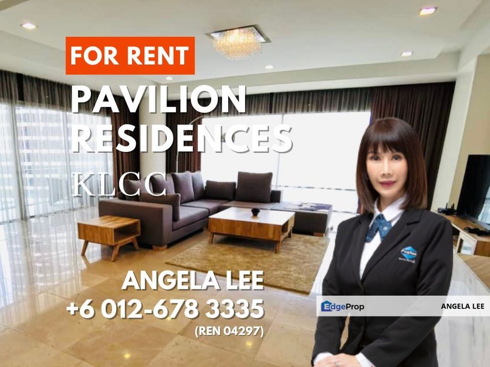 Pavilion Residences KLCC Corner High Floor 3,394sf 4 Bedroom for Rental