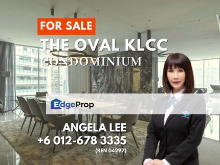 The Oval, KLCC Residential Luxury condo 3,897sf ID Unit for Sales, Kuala Lumpur, KLCC