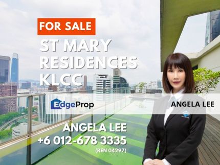 KLCC St Mary Residences Penthouse KLCC Views for Sale, Kuala Lumpur, KL City