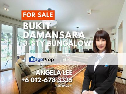 Damansara Heights Individually Designed 3-Storey Bungalow for Sale, Kuala Lumpur, Damansara Heights