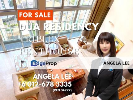 KLCC Dua Residency Triplex Penthouse KLCC Views Sale, Kuala Lumpur, KLCC