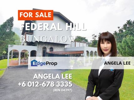 Federal Hill (Bukit Persekutuan) 2 Storey Bungalow for Sale, Kuala Lumpur, Bangsar