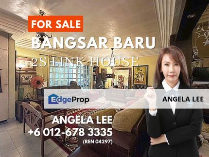 Bangsar Baru 2-Storey Link House near Bangsar Village Shopping Mall, Kuala Lumpur, Bangsar