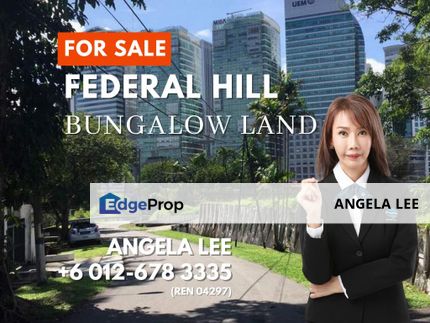 Federal Hill (Bukit Persekutuan) Bungalow Land 12,000sf for Sale, Kuala Lumpur, Bangsar