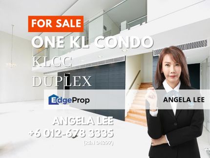 KLCC One KL Duplex 3,285sf with Private Pool for Sale, Kuala Lumpur, KLCC