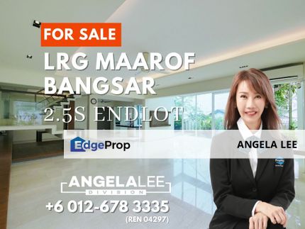 Bangsar Maarof 2.5-Storey End Lot Link Extensive Reno for Sale, Kuala Lumpur, Bangsar