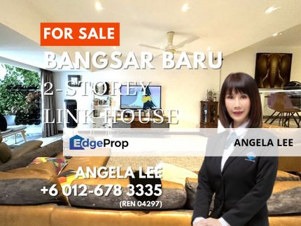 Bangsar Baru 2-Storey Link House for Sale, Kuala Lumpur, Bangsar