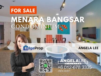 Menara Bangsar Condo For Sale, Kuala Lumpur, Bangsar