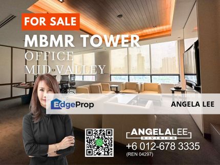 Menara MBMR 1,370sf Fully Furnished Grade A Office Besides Mid Valley, Kuala Lumpur, Mid Valley City