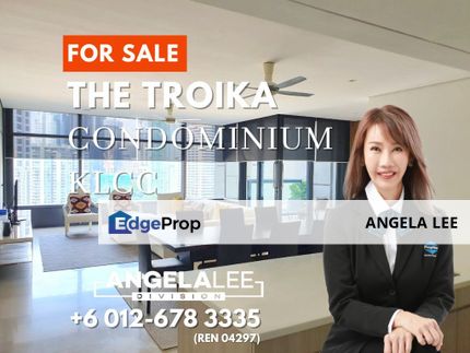 KLCC The Troika Condo 2,347sf 3+1 Bedroom for Sale, Kuala Lumpur, KL City