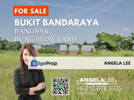 Bangsar Bukit Bandaraya Bungalow Land 18,374sf for Sale, Kuala Lumpur, Bangsar