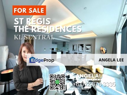 6-Star Luxury Living @ St Regis The Residences, KL Sentral, Kuala Lumpur, KL City