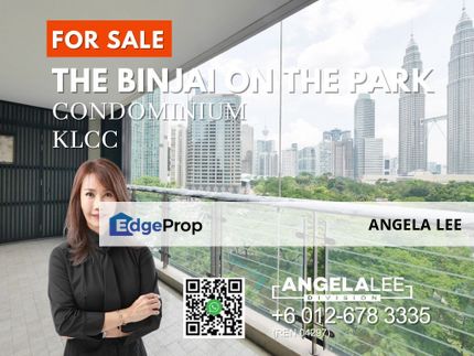 The Binjai On The Park Condominium KLCC Views for Sale, Kuala Lumpur, KLCC