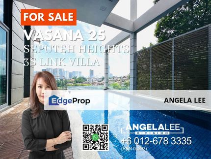 Vasana 25 @ Seputeh Heights, 3-Storey Linked Villa with Private Pool, Kuala Lumpur, Seputeh