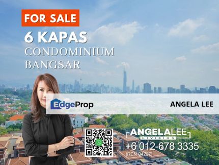 Bangsar 6 Kapas Brand New Luxury Condominium for Sale, Kuala Lumpur, Bangsar