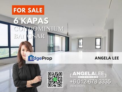 Bangsar 6 Kapas Brand New Luxury Condominium for Sale, Kuala Lumpur, Bangsar