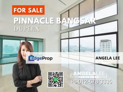 Pinnacle Bangsar Low Density Ultra-luxurious Duplex Pool for Sale, Kuala Lumpur, Bangsar