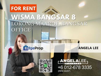 Wisma Bangsar 8, Lorong Maarof Office 1,500sf to Rent, Kuala Lumpur, Bangsar