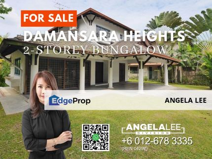 Damansara Heights 2-Storey Bungalow for Sale, Kuala Lumpur, Damansara Heights